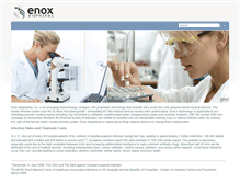 Tablet Screenshot of enoxbiopharma.com